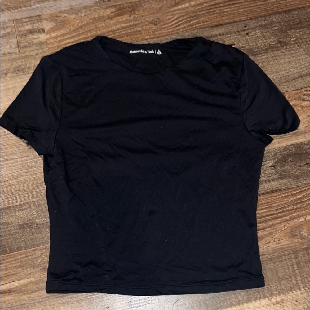 Abercrombie & Fitch Black Short Sleeve Tee